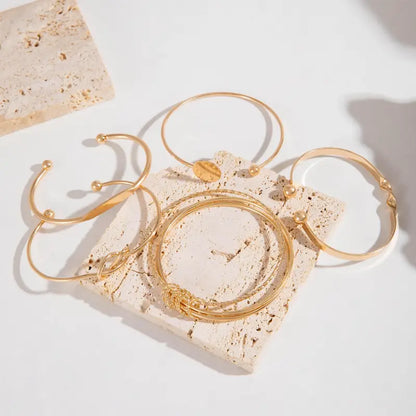 Knotted™ | Gold Elegance Bracelet Set